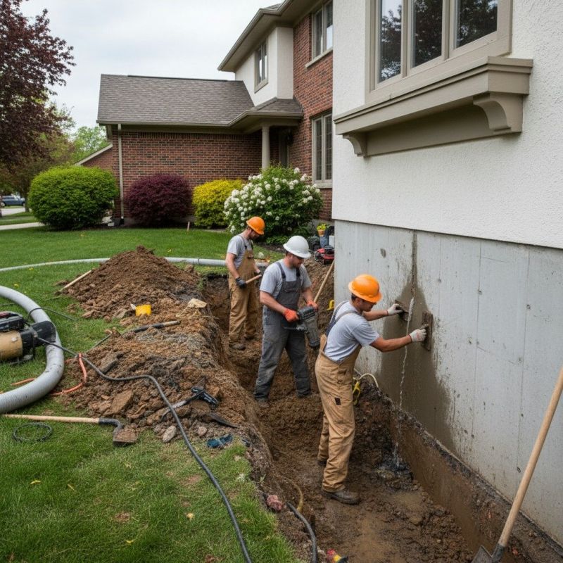 Foundation Repair in Newtown, CT