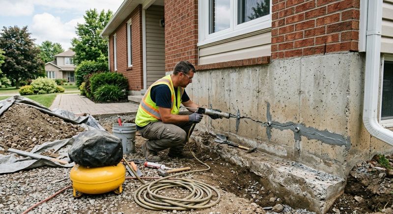 Basement Foundation Repair in Milford, CT
