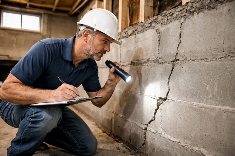 Basement Stabilization in Newtown, CT