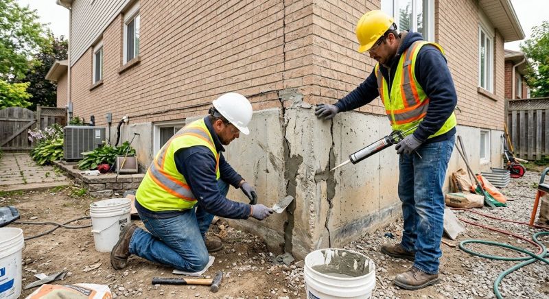 Building Foundation Repair in Seymour, CT