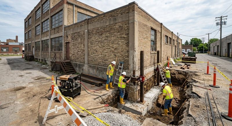 Building Foundation Repair in Watertown, CT