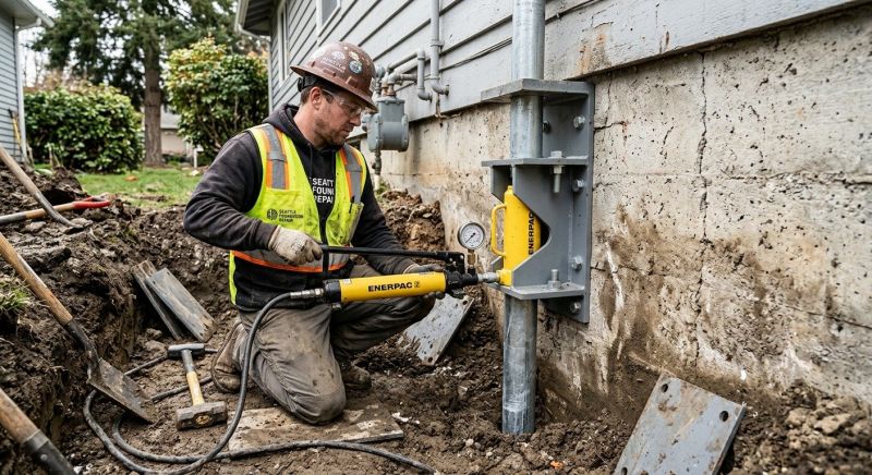 Concrete Foundation Leveling in New Milford, CT