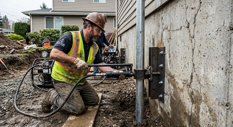 Concrete Foundation Leveling in New Milford, CT