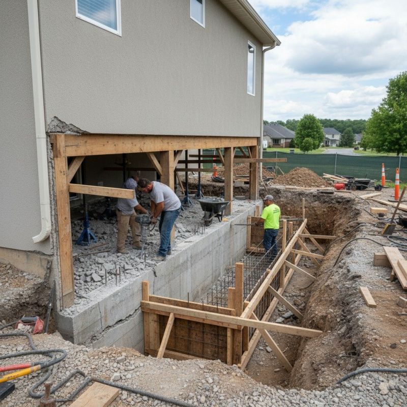 Concrete Foundation Repair in Bethany, CT