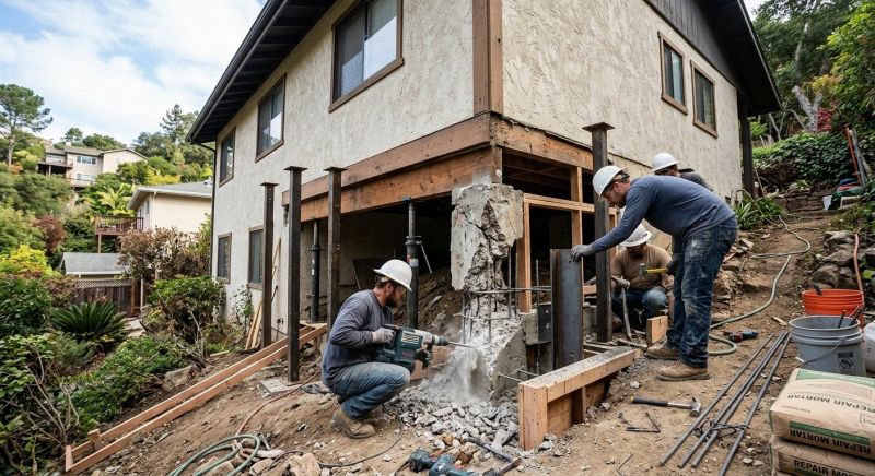 Concrete Foundation Repair in Cheshire, CT