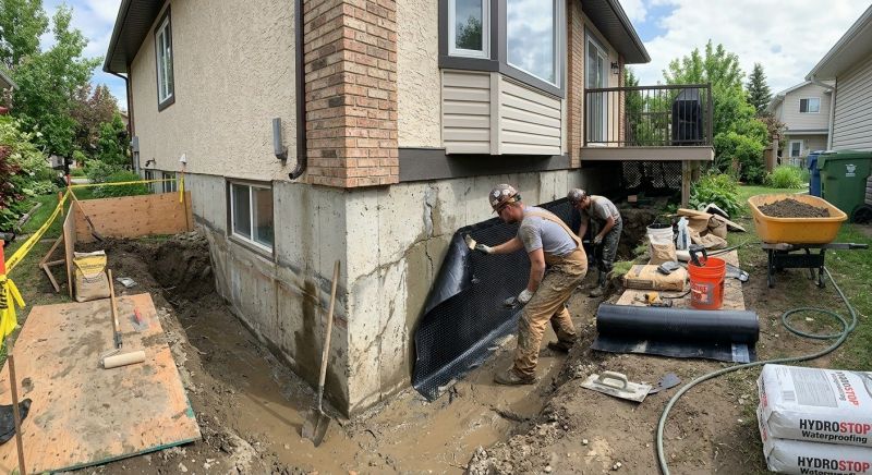 Concrete Foundation Repair in New Fairfield, CT