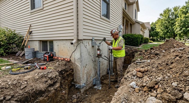 Concrete Foundation Repair in Northfield, CT