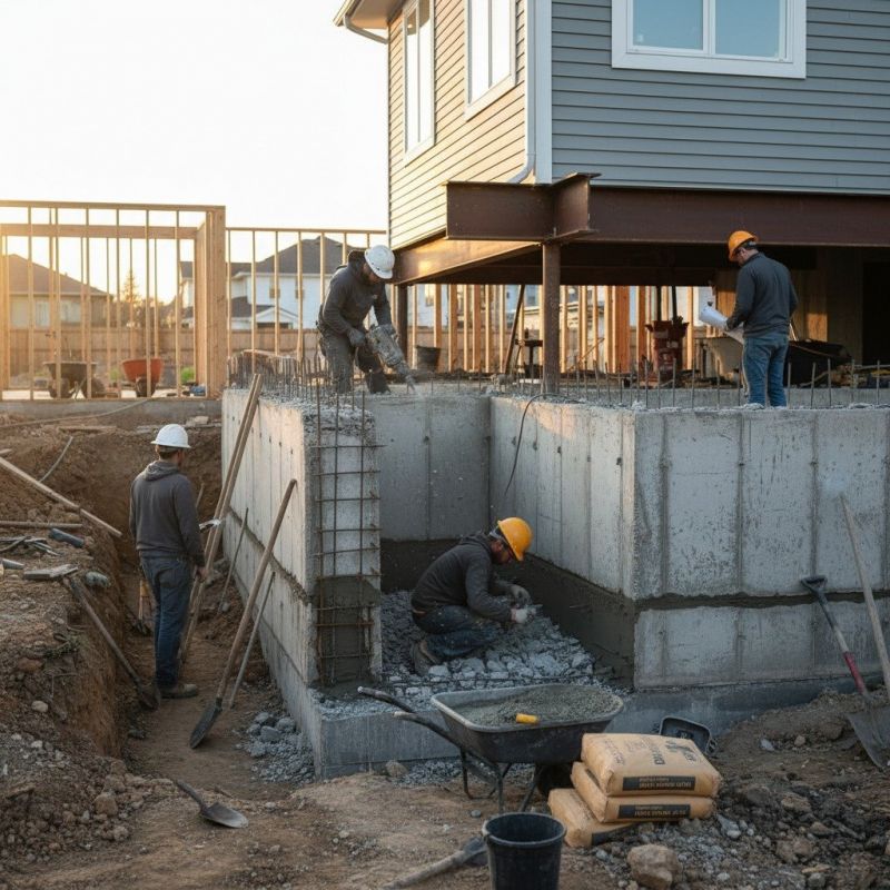 Concrete Foundation Repair in Oakville, CT
