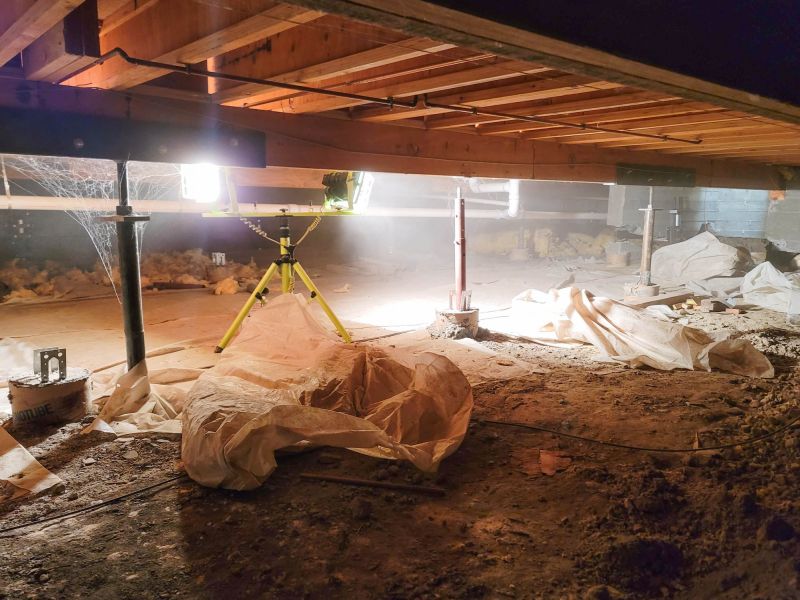 Crawlspace Foundation Repair in Hamden, CT