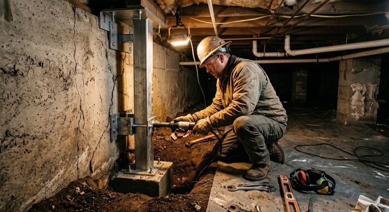 Crawlspace Foundation Repair in Shelton, CT