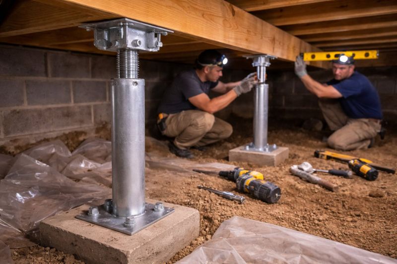 Crawlspace Structural Repair in Newtown, CT
