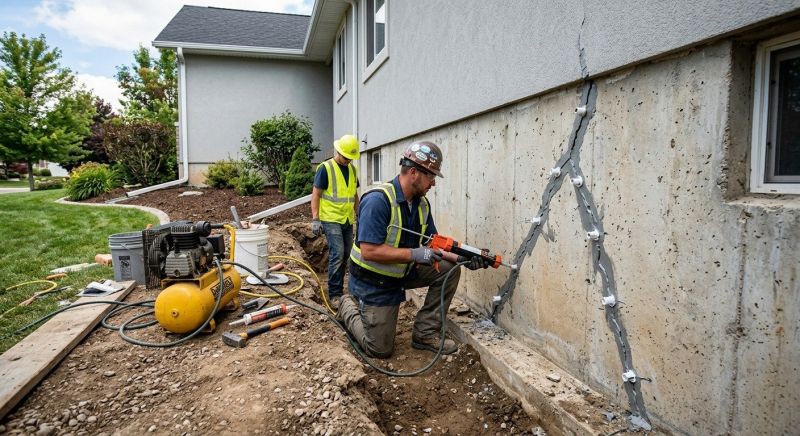 Foundation Damage Repair in Darien, CT