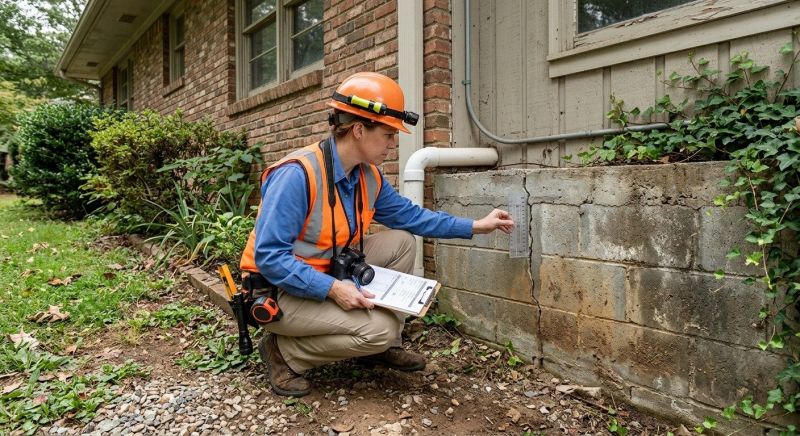 Foundation Inspection in Newtown, CT