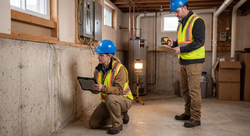 Foundation Inspection in Newtown, CT
