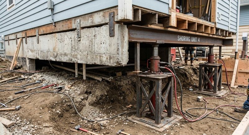 Foundation Jacking in Bethany, CT