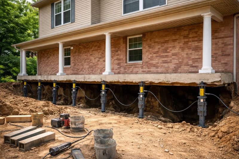 Foundation Jacking in Redding, CT