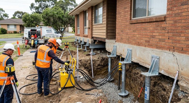 Foundation Jacking in Sandy Hook, CT