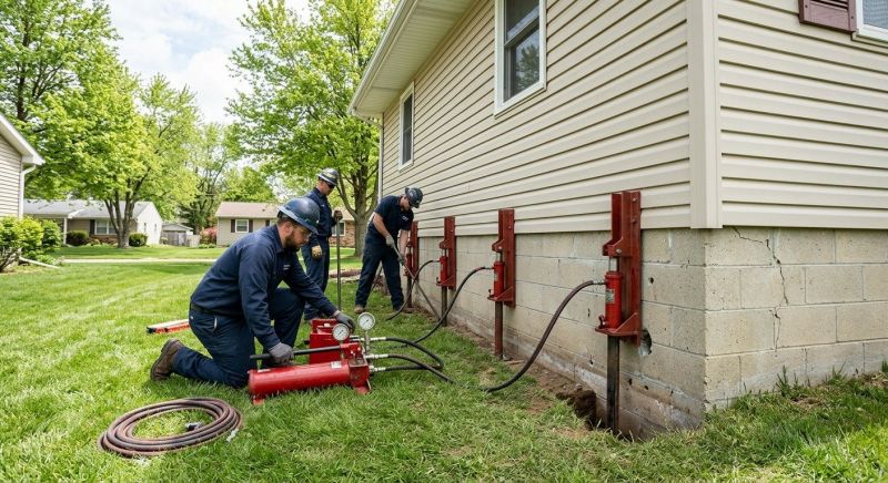 Foundation Jacking in Sherman, CT