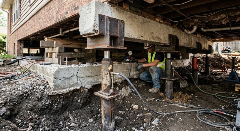 Foundation Lifting in Brewster, NY