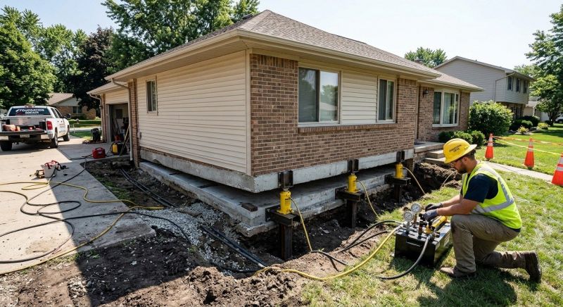 Foundation Lifting in Mahopac, NY