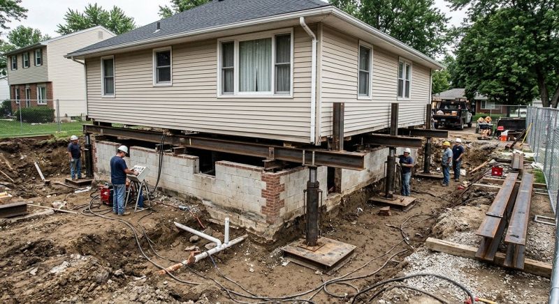 Foundation Lifting in New Canaan, CT