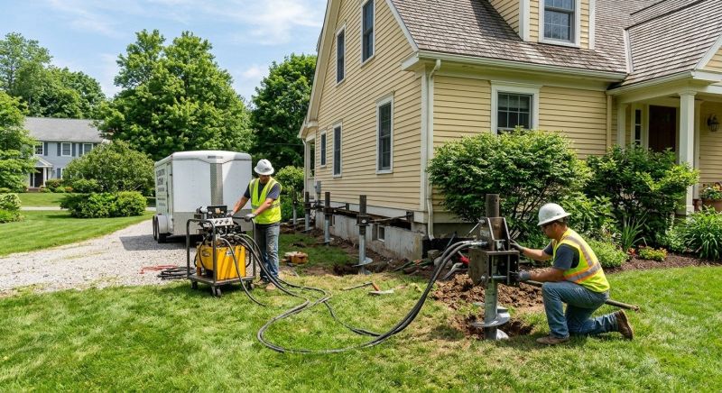 Foundation Lifting in Sherman, CT