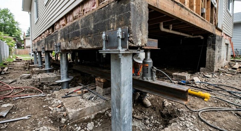 Foundation Raising in Seymour, CT