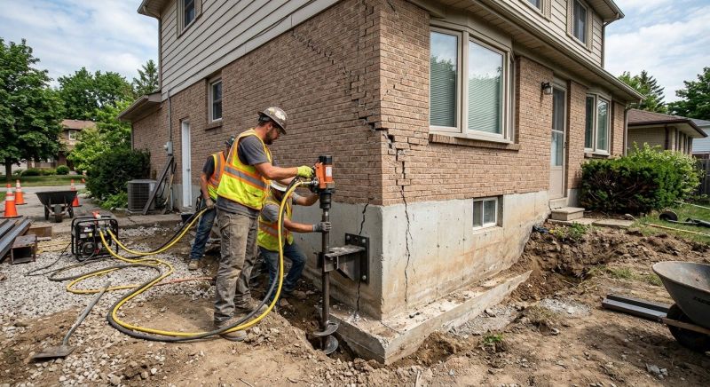 Foundation Raising in Thomaston, CT