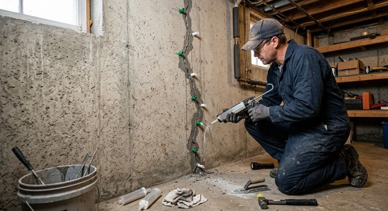 Foundation Repair in Easton, CT