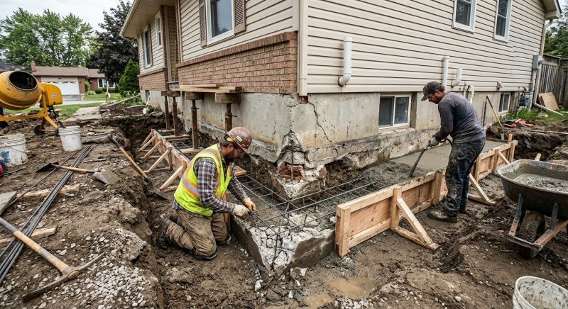 Foundation Repair in New Canaan, CT