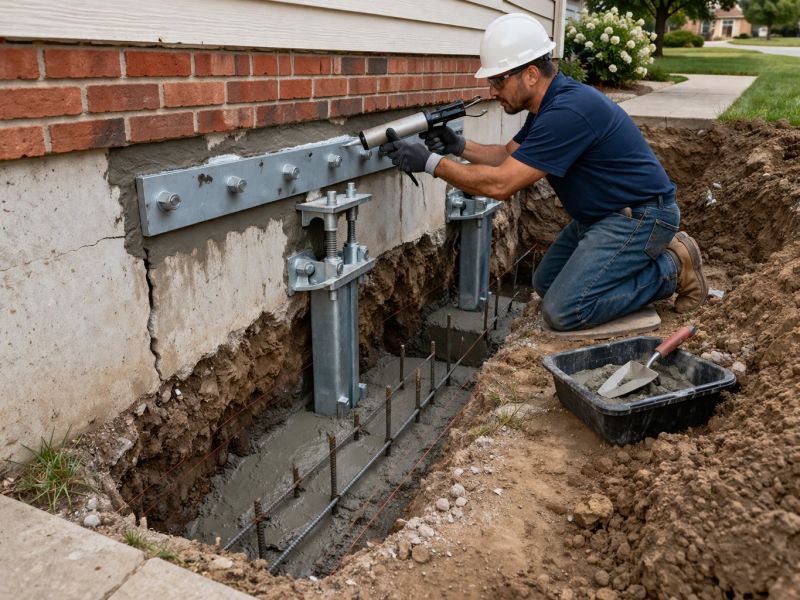 Foundation Repair in New Fairfield, CT