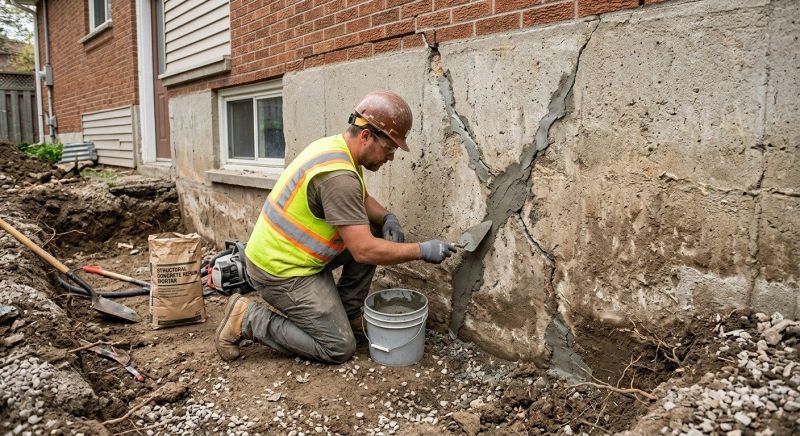 Foundation Repair in Ridgefield, CT