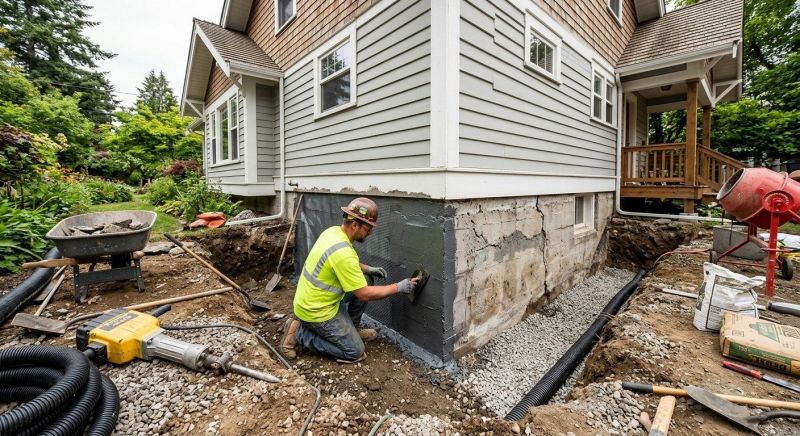 Foundation Restoration in Newtown, CT