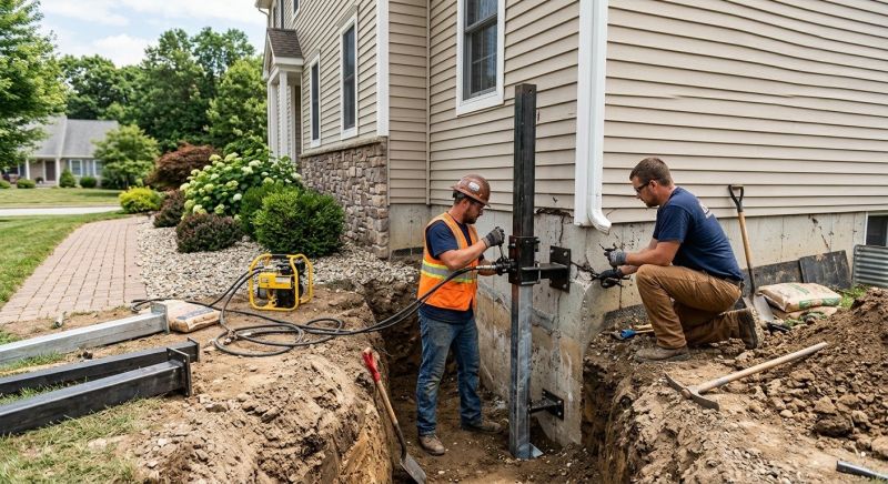Foundation Stabilizing in Bridgewater, CT