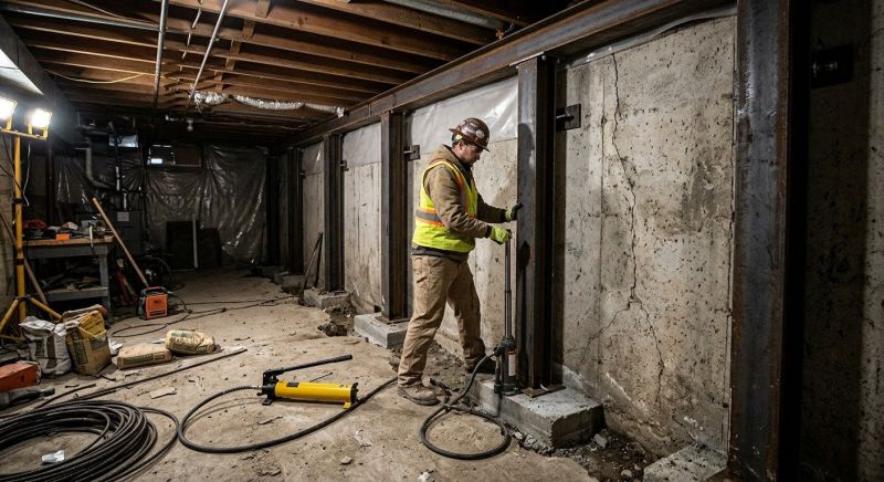 Foundation Stabilizing in Derby, CT