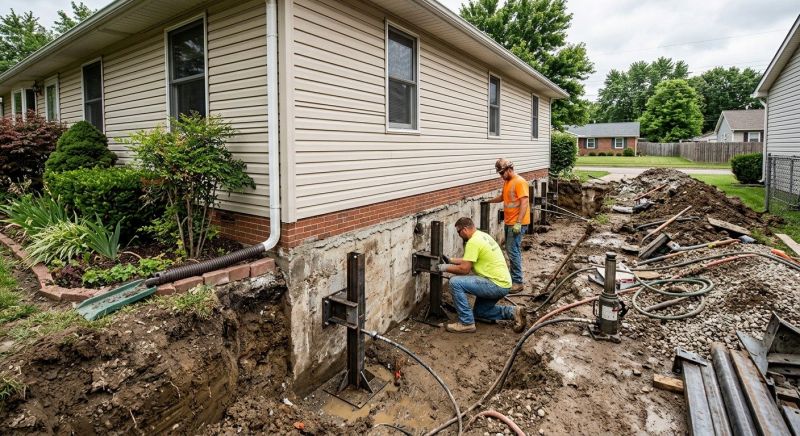 Foundation Stabilizing in Redding, CT