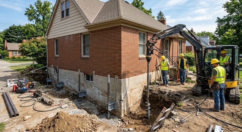 Foundation Stabilizing in Trumbull, CT
