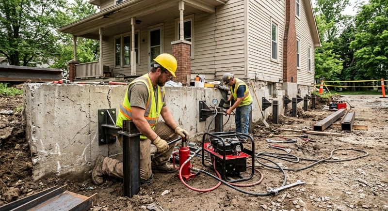 Foundation Stabilizing in Waterbury, CT