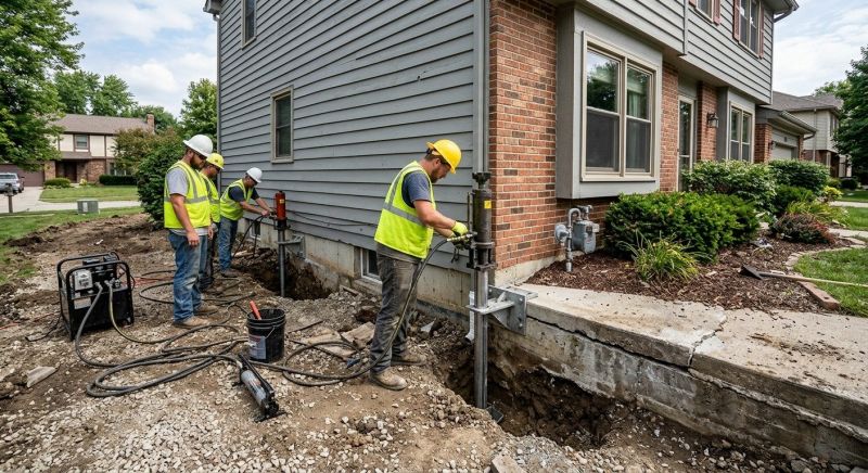 Foundation Stabilizing in Woodbridge, CT