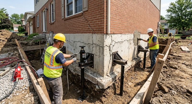 Foundation Structural Repair in New Milford, CT