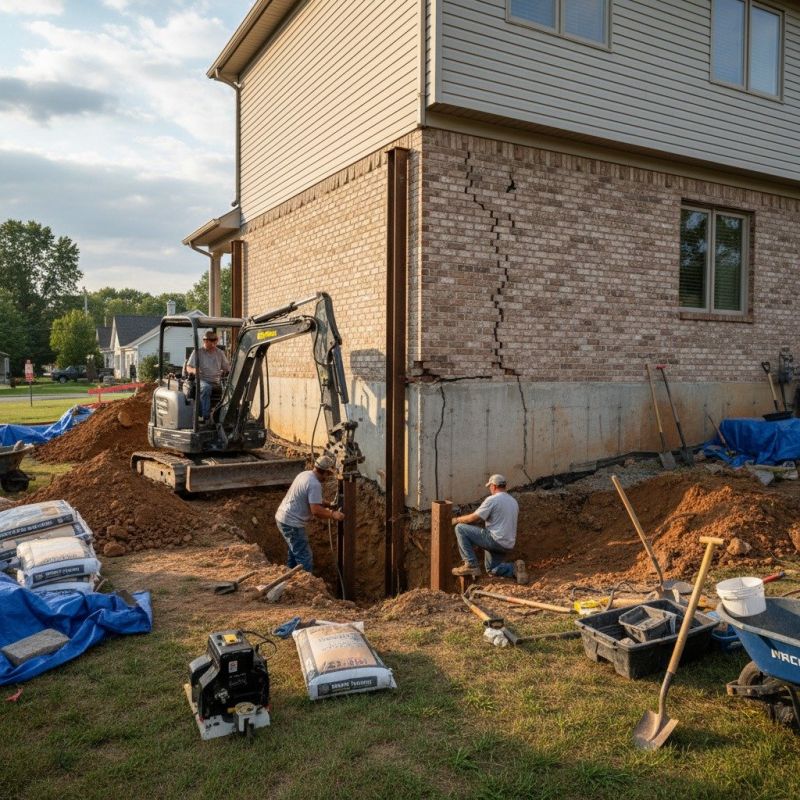 Foundation Structural Repair in Oxford, CT