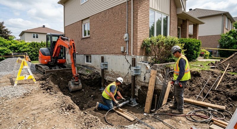 Home Foundation Repair in Stratford, CT