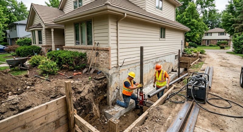Home Foundation Repair in Waterbury, CT