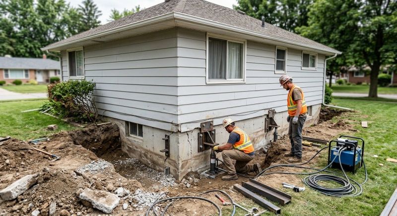 House Foundation Repair in Roxbury, CT