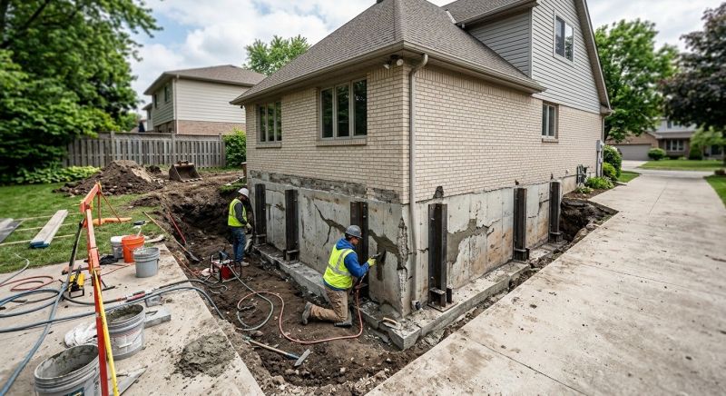 House Foundation Repair in Roxbury, CT