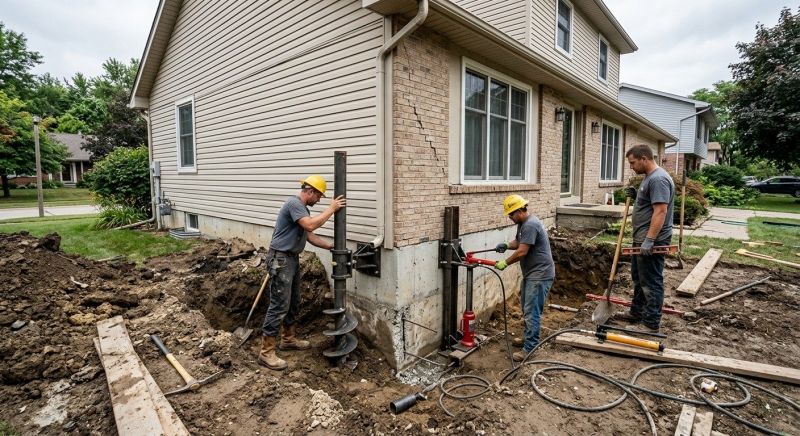 House Foundation Repair in Thomaston, CT