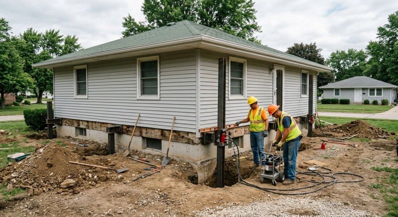 House Leveling in Northfield, CT