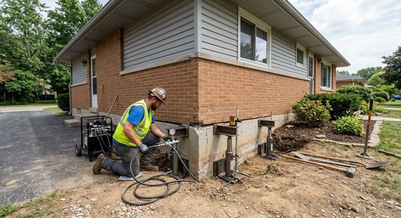 House Leveling in Redding, CT