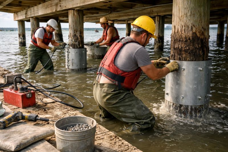 Piling Repair in Milford, CT