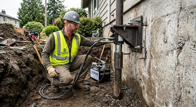 Settling Foundation Service in Newtown, CT